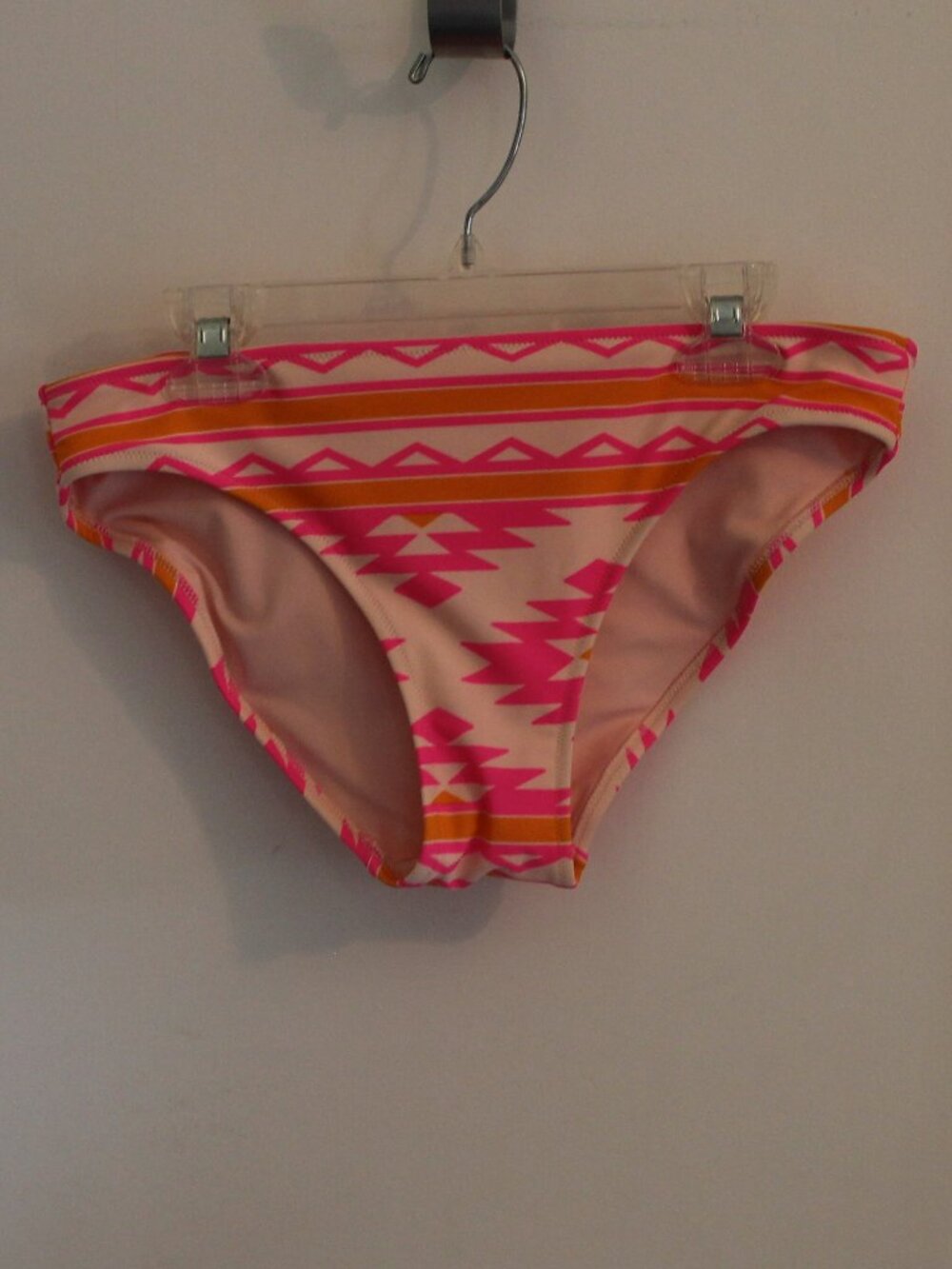 Aerie Aztec Geo Bikini Bottom, Size Medium